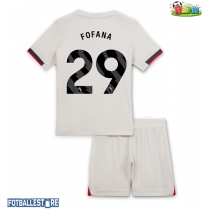 Chelsea Wesley Fofana #29 Bortedraktsett Barn 2025-26 Kortermet (+ Korte bukser)